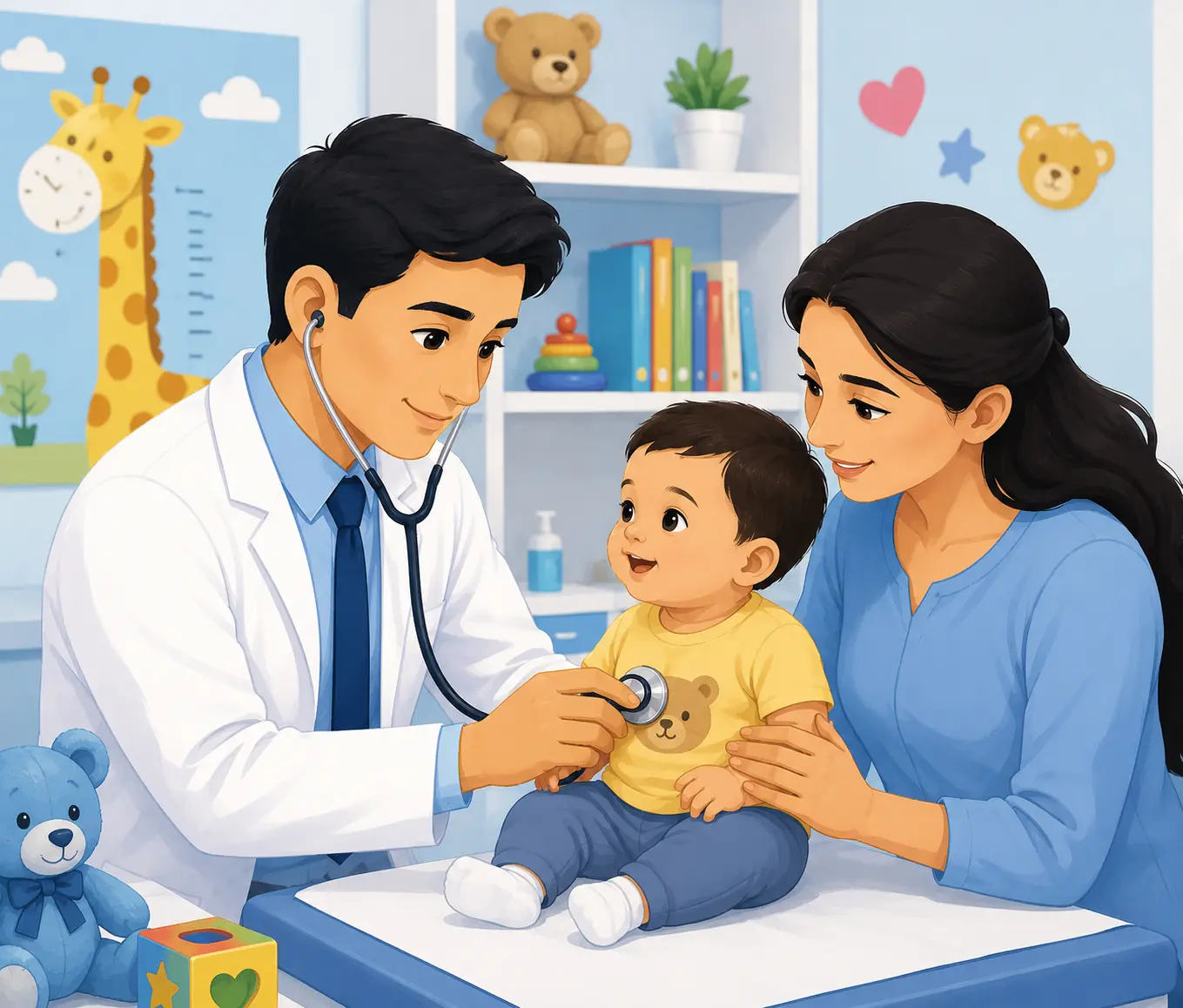 Pediatrics child and infant medical care
